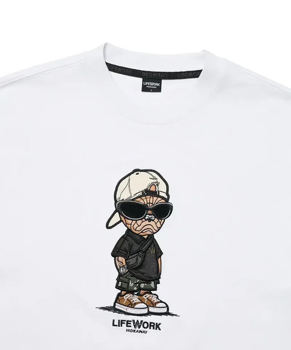 JuzBeauty-JuzBeautyMalaysia-JuzPretty-Authentic-Kbeauty-Malaysia-Skin-Care-Cosmetics-K-beauty-Health-Care-LIFEWORK (Unisex) Street Snapback Hipdog Short Sleeve T-shirt Tee LW262TS106 上衣6