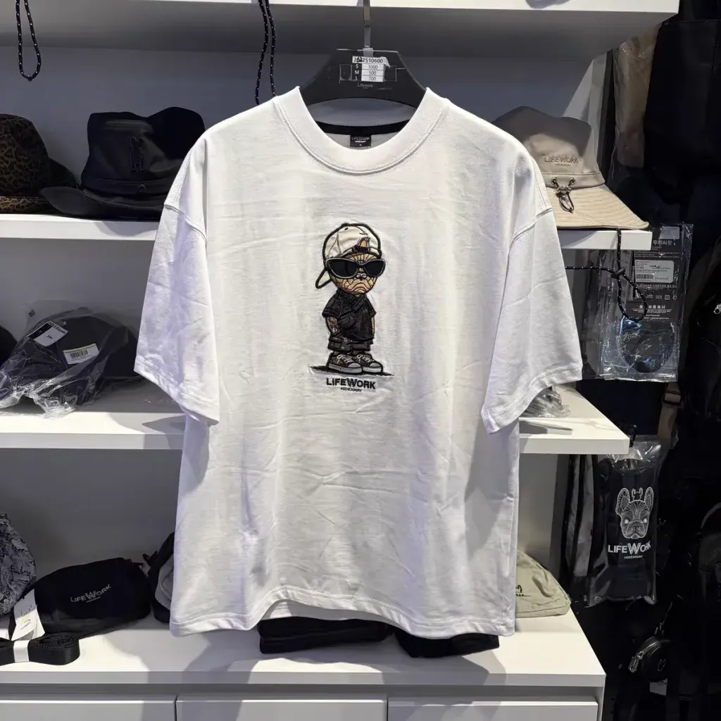 JuzBeauty-JuzBeautyMalaysia-JuzPretty-Authentic-Kbeauty-Malaysia-Skin-Care-Cosmetics-K-beauty-Health-Care-LIFEWORK (Unisex) Street Snapback Hipdog Short Sleeve T-shirt Tee LW262TS106 上衣4
