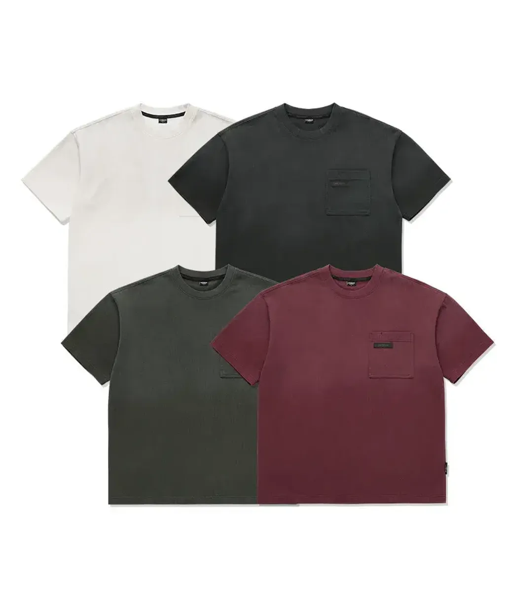 JuzBeauty-JuzBeautyMalaysia-JuzPretty-Authentic-Kbeauty-Malaysia-Skin-Care-Cosmetics-K-beauty-Health-Care-LIFEWORK Vintage Spray Pocket Short-sleeve T-shirt LW262TS429 上衣2