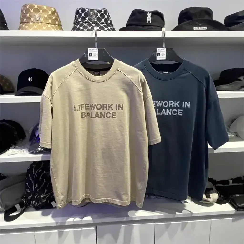 JuzBeauty-JuzBeautyMalaysia-JuzPretty-Authentic-Kbeauty-Malaysia-Skin-Care-Cosmetics-K-beauty-Health-Care-LIFEWORK Vintage Balance Print Short Sleeve T-shirt Tee LW262TS423 上衣16