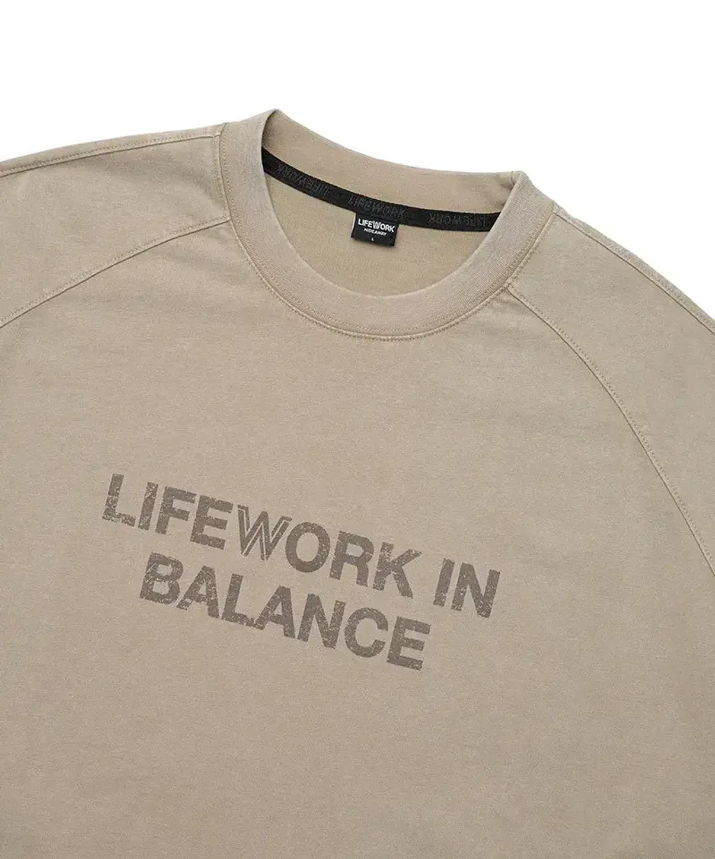 JuzBeauty-JuzBeautyMalaysia-JuzPretty-Authentic-Kbeauty-Malaysia-Skin-Care-Cosmetics-K-beauty-Health-Care-LIFEWORK Vintage Balance Print Short Sleeve T-shirt Tee LW262TS423 上衣3