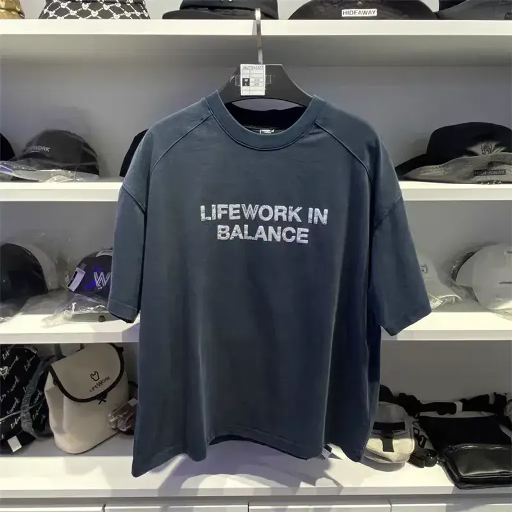 JuzBeauty-JuzBeautyMalaysia-JuzPretty-Authentic-Kbeauty-Malaysia-Skin-Care-Cosmetics-K-beauty-Health-Care-LIFEWORK Vintage Balance Print Short Sleeve T-shirt Tee LW262TS423 上衣17