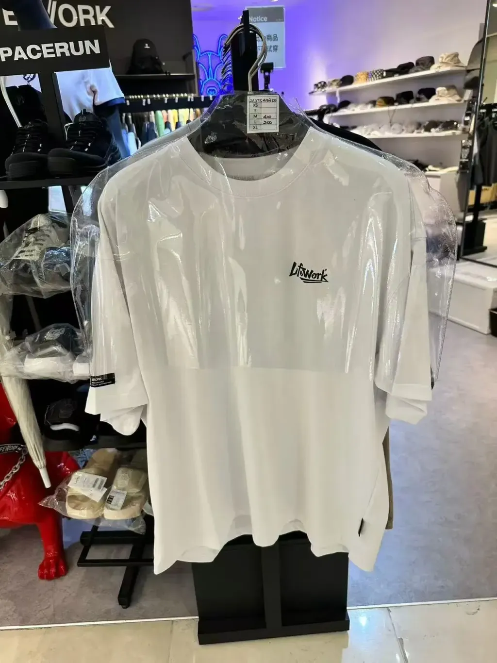JuzBeauty-JuzBeautyMalaysia-JuzPretty-Authentic-Kbeauty-Malaysia-Skin-Care-Cosmetics-K-beauty-Health-Care-LIFEWORK Clover Board Hip Dog Short Sleeve T-shirt Tee LW262TS453 上衣5