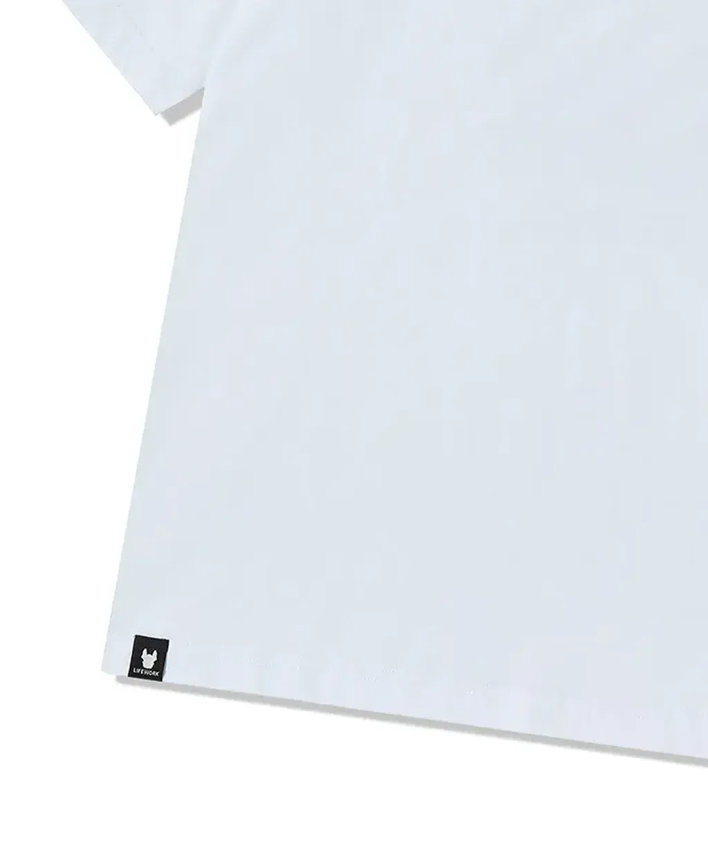 JuzBeauty-JuzBeautyMalaysia-JuzPretty-Authentic-Kbeauty-Malaysia-Skin-Care-Cosmetics-K-beauty-Health-Care-LIFEWORK Standard Block Hipdog Short Sleeve T-shirt Tee LW262TS455 上衣2