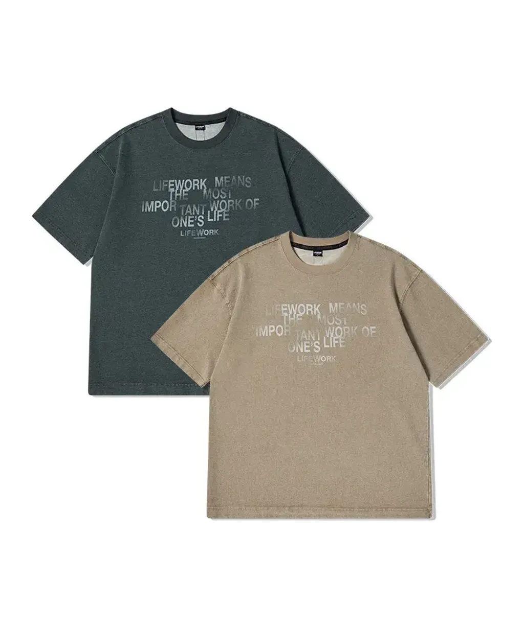 JuzBeauty-JuzBeautyMalaysia-JuzPretty-Authentic-Kbeauty-Malaysia-Skin-Care-Cosmetics-K-beauty-Health-Care-LIFEWORK Vintage Gradient Logo Short Sleeve T-shirt Tee LW262TS407 上衣4