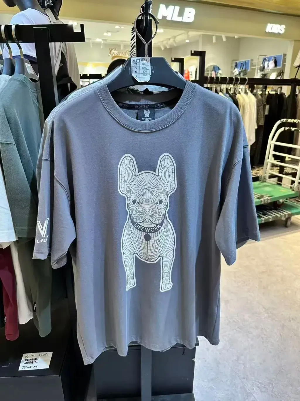 JuzBeauty-JuzBeautyMalaysia-JuzPretty-Authentic-Kbeauty-Malaysia-Skin-Care-Cosmetics-K-beauty-Health-Care-LIFEWORK (Unisex) New Radog Printed Short Sleeve T-shirt Tee LW265TS982 上衣14