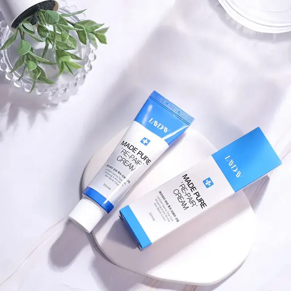 JuzBeauty_JuzBeautyMalaysia_JuzPretty_Authentic_Kbeauty_Malaysia_Skin_Care_Cosmetics_K-beauty_Health_Care_korean_streetwear_LAYDAY Made Pure Re-pair Cream B5万用小蓝霜4