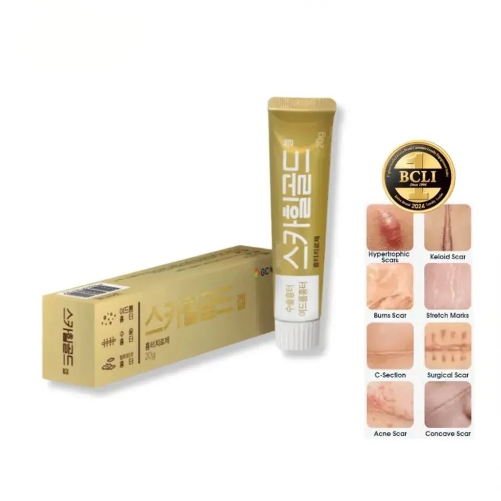 JuzBeauty_JuzBeautyMalaysia_JuzPretty_Authentic_Kbeauty_Malaysia_Skin_Care_Cosmetics_K-beauty_Health_Care_korean_streetwear_GC Scarheal Gold Gel 绿十字祛疤金装凝胶1
