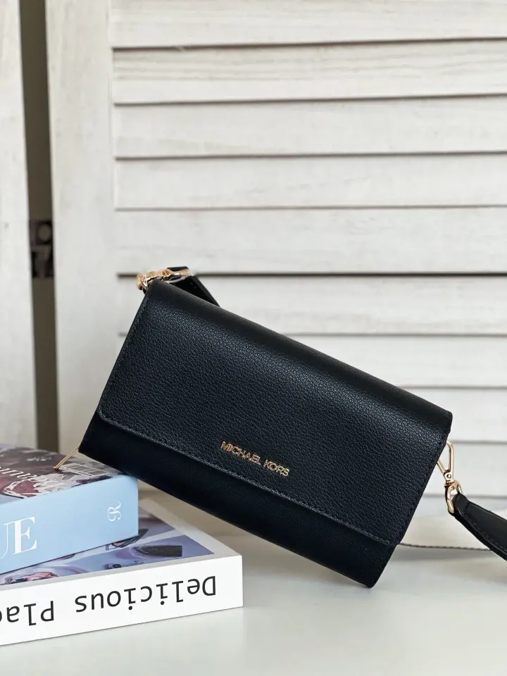 JuzBeauty_JuzBeautyMalaysia_JuzPretty_Authentic_Kbeauty_Malaysia_Skin_Care_Cosmetics_K-beauty_Health_Care_korean_streetwear_MICHAEL KORS 35F2GTTC8L Jet Set Large Leather Crossbody Bag in black 斜挎包8.jpg