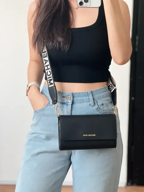 JuzBeauty_JuzBeautyMalaysia_JuzPretty_Authentic_Kbeauty_Malaysia_Skin_Care_Cosmetics_K-beauty_Health_Care_korean_streetwear_MICHAEL KORS 35F2GTTC8L Jet Set Large Leather Crossbody Bag in black 斜挎包6.jpg