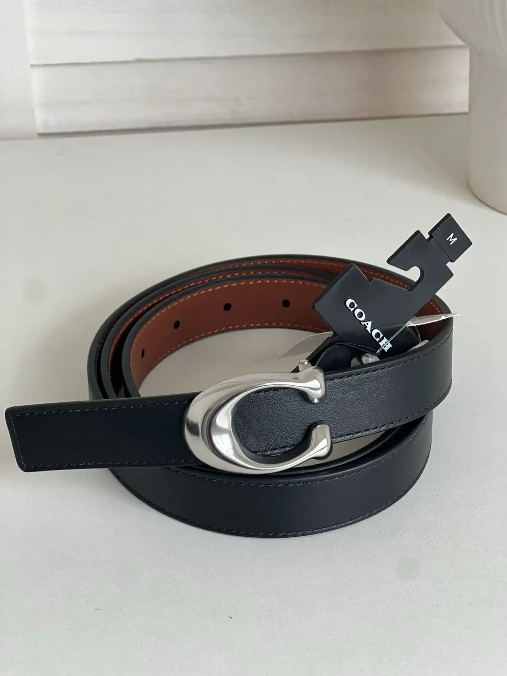JuzBeauty_JuzBeautyMalaysia_JuzPretty_Authentic_Kbeauty_Malaysia_Skin_Care_Cosmetics_K-beauty_Health_Care_korean_streetwear_COACH 78176 Signature Buckle Reversible Belt (25MM) 女款腰带7.jpg