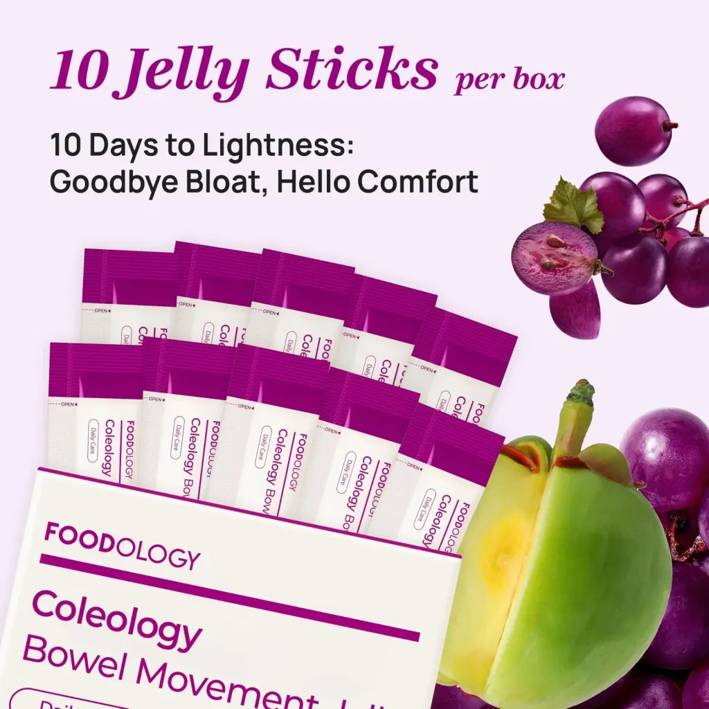 JuzBeauty_JuzBeautyMalaysia_JuzPretty_Authentic_Kbeauty_Malaysia_Skin_Care_Cosmetics_K-beauty_Health_Care_korean_streetwear_FOODOLOGY Coleology Smooth Bowel Jelly 紫色顺畅纤体果冻17