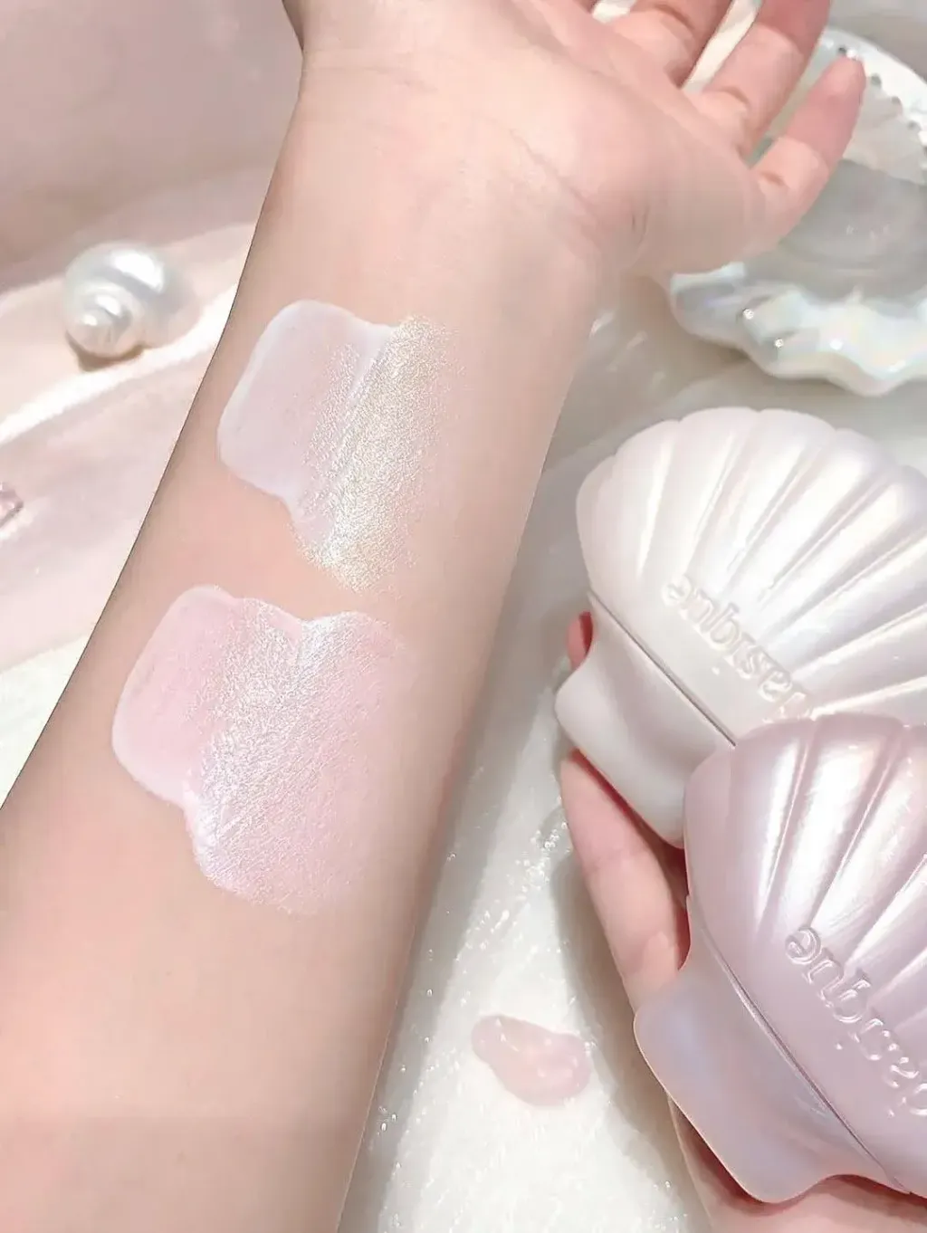 JuzBeauty_JuzBeautyMalaysia_JuzPretty_Authentic_Kbeauty_Malaysia_Skin_Care_Cosmetics_K-beauty_Health_Care_korean_streetwear_DASIQUE Glowy Shell Base Mermaid Edition 人鱼公主光泽贝壳妆前乳16