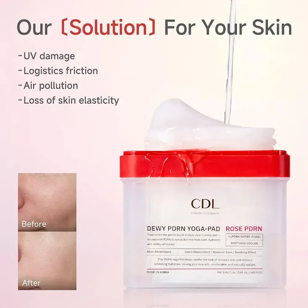 JuzBeauty_JuzBeautyMalaysia_JuzPretty_Authentic_Kbeauty_Malaysia_Skin_Care_Cosmetics_K-beauty_Health_Care_korean_streetwear_CDL Dewy PDRN Yoga-Pad PDRN爽肤棉片1