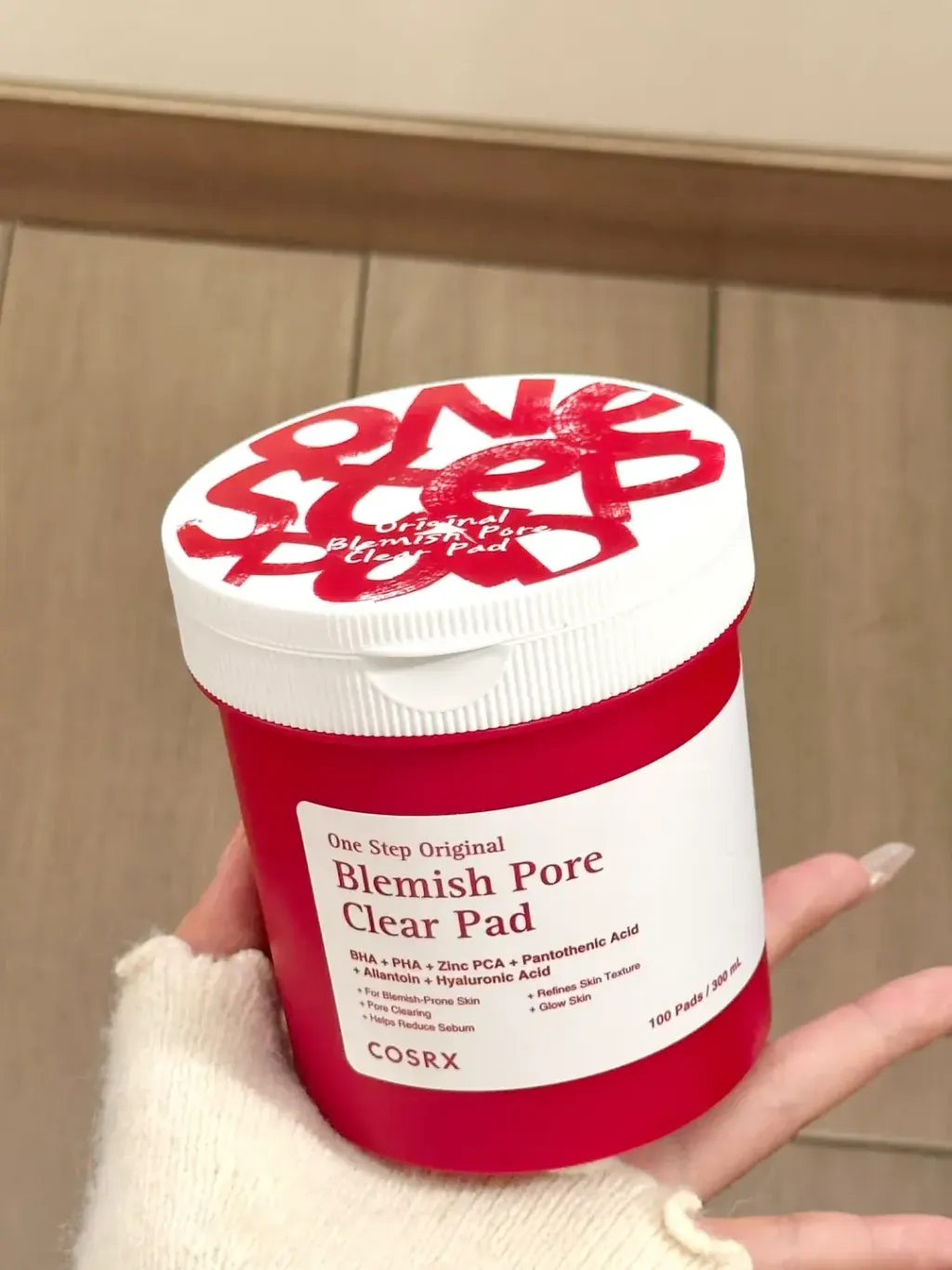 JuzBeauty_JuzBeautyMalaysia_JuzPretty_Authentic_Kbeauty_Malaysia_Skin_Care_Cosmetics_K-beauty_Health_Care_korean_streetwear_COSRX One Step Original Pad 水杨酸清洁棉片5