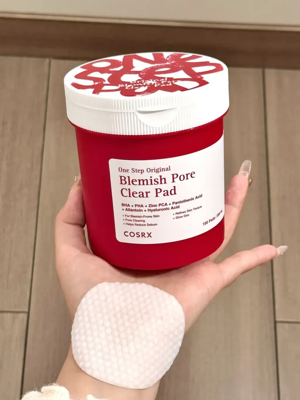 JuzBeauty_JuzBeautyMalaysia_JuzPretty_Authentic_Kbeauty_Malaysia_Skin_Care_Cosmetics_K-beauty_Health_Care_korean_streetwear_COSRX One Step Original Pad 水杨酸清洁棉片6