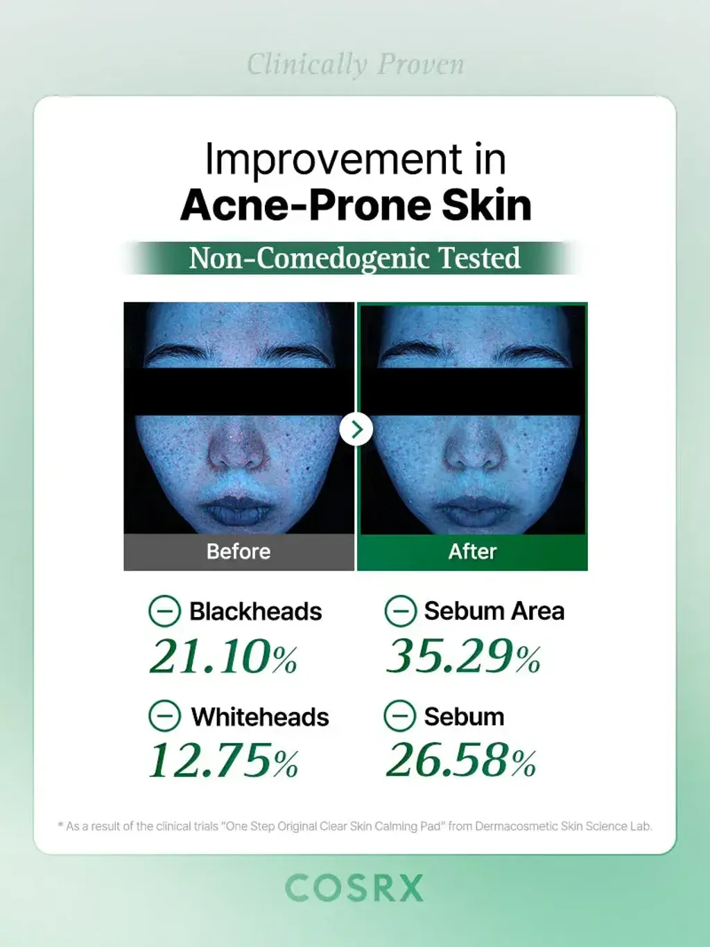 JuzBeauty_JuzBeautyMalaysia_JuzPretty_Authentic_Kbeauty_Malaysia_Skin_Care_Cosmetics_K-beauty_Health_Care_korean_streetwear_COSRX One Step Original Pad 水杨酸清洁棉片28