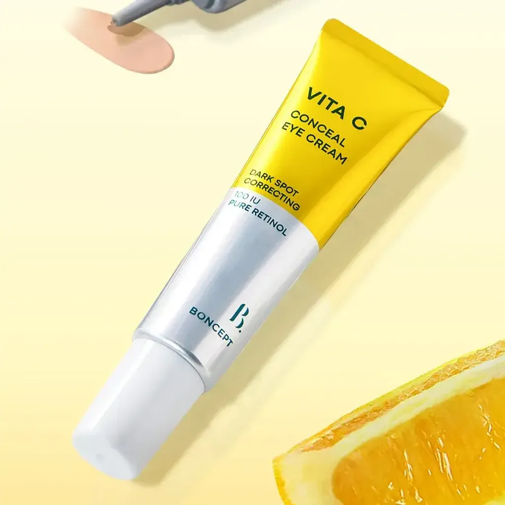JuzBeauty_JuzBeautyMalaysia_JuzPretty_Authentic_Kbeauty_Malaysia_Skin_Care_Cosmetics_K-beauty_Health_Care_korean_streetwear_BONCEPT Vita C Conceal Eye Cream 维C美白遮瑕去黑眼圈眼霜11