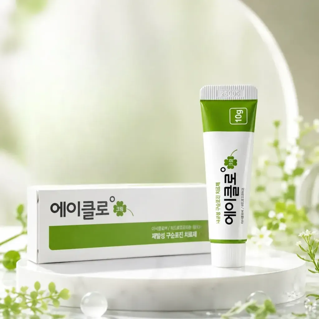 JuzBeauty_JuzBeautyMalaysia_JuzPretty_Authentic_Kbeauty_Malaysia_Skin_Care_Cosmetics_K-beauty_Health_Care_korean_streetwear_DONGKOO A-Clo Cream 唇疱疹急救膏