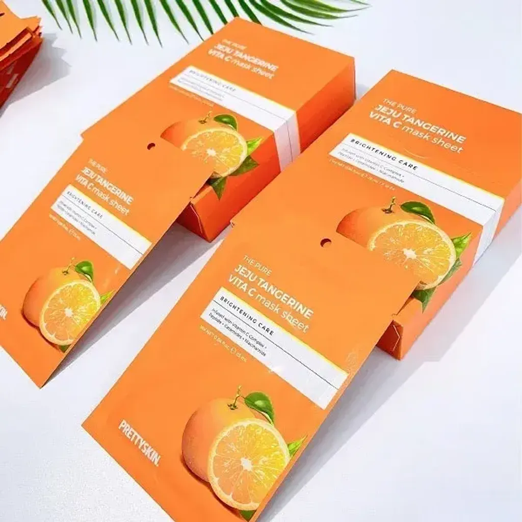 JuzBeauty_JuzBeautyMalaysia_JuzPretty_Authentic_Kbeauty_Malaysia_Skin_Care_Cosmetics_K-beauty_Health_Care_korean_streetwear_PRETTYSKIN The Pure Jeju Tangerine Vita C Mask 济州柑橘焕亮维C面膜3