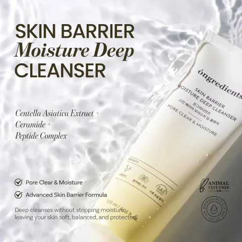 JuzBeauty_JuzBeautyMalaysia_JuzPretty_Authentic_Kbeauty_Malaysia_Skin_Care_Cosmetics_K-beauty_Health_Care_korean_streetwear_ONGREDIENTS Skin Barrier Moisture Deep Cleanser 皮肤屏障保湿洁面乳2