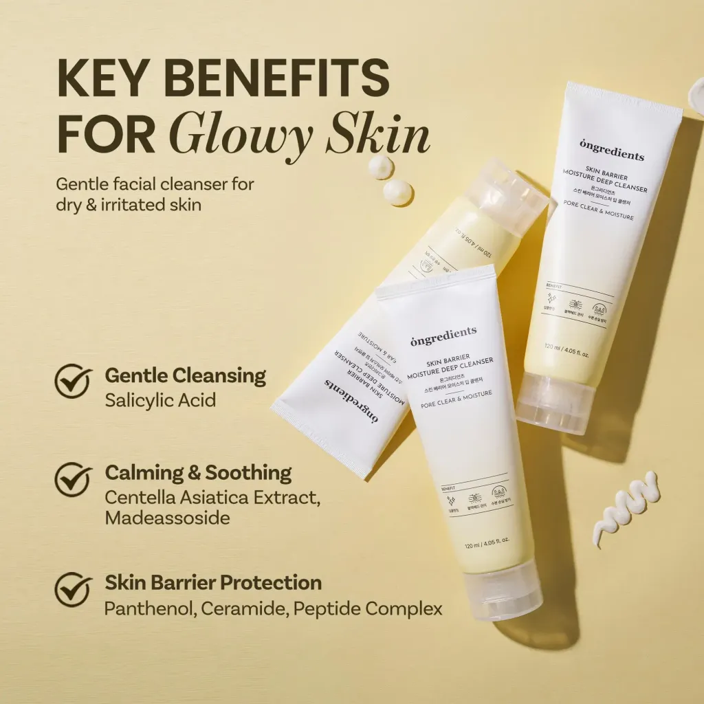 JuzBeauty_JuzBeautyMalaysia_JuzPretty_Authentic_Kbeauty_Malaysia_Skin_Care_Cosmetics_K-beauty_Health_Care_korean_streetwear_ONGREDIENTS Skin Barrier Moisture Deep Cleanser 皮肤屏障保湿洁面乳1