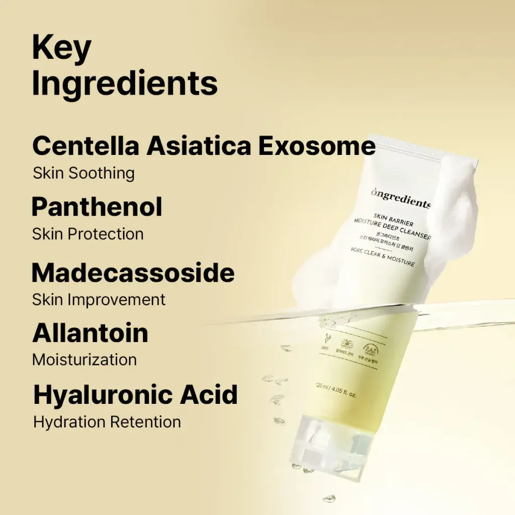 JuzBeauty_JuzBeautyMalaysia_JuzPretty_Authentic_Kbeauty_Malaysia_Skin_Care_Cosmetics_K-beauty_Health_Care_korean_streetwear_ONGREDIENTS Skin Barrier Moisture Deep Cleanser 皮肤屏障保湿洁面乳17