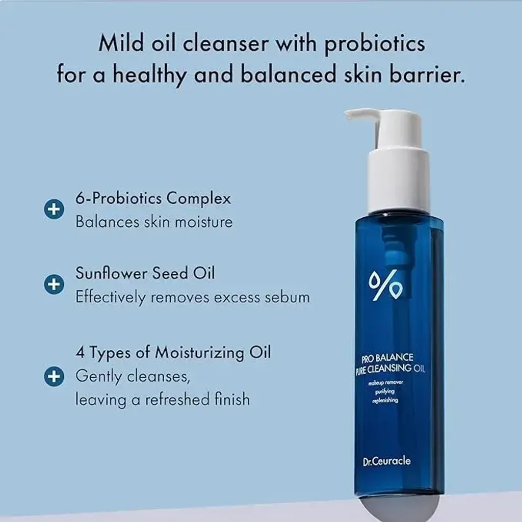 JuzBeauty_JuzBeautyMalaysia_JuzPretty_Authentic_Kbeauty_Malaysia_Skin_Care_Cosmetics_K-beauty_Health_Care_korean_streetwear_DR CEURACLE Pro Balance Pure Cleansing Oil 纯净卸妆油2