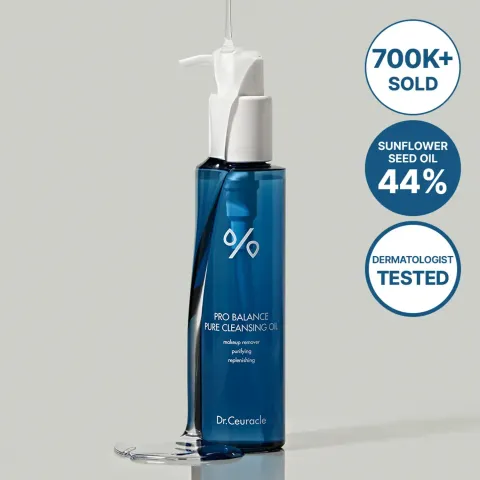 JuzBeauty_JuzBeautyMalaysia_JuzPretty_Authentic_Kbeauty_Malaysia_Skin_Care_Cosmetics_K-beauty_Health_Care_korean_streetwear_DR CEURACLE Pro Balance Pure Cleansing Oil 纯净卸妆油1
