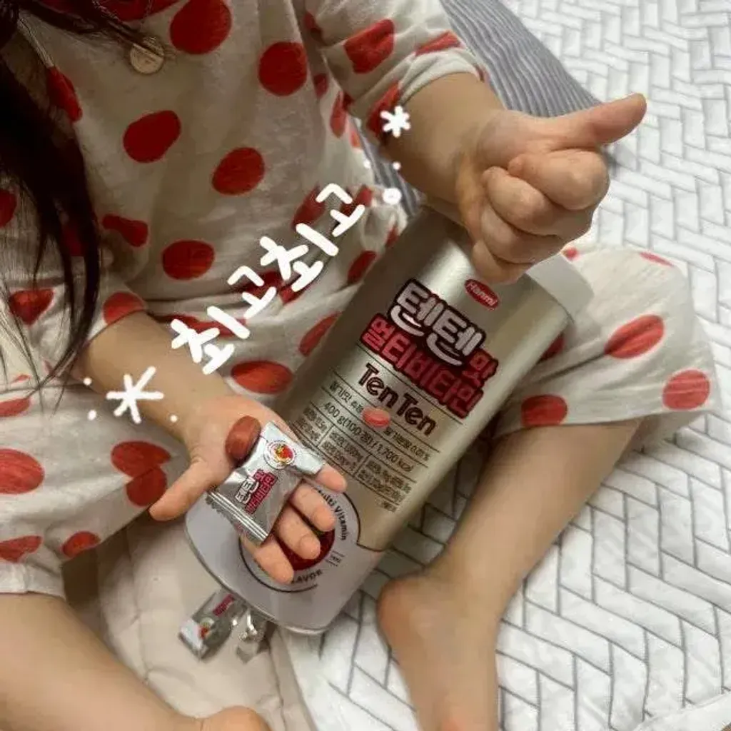 JuzBeauty_JuzBeautyMalaysia_JuzPretty_Authentic_Kbeauty_Malaysia_Skin_Care_Cosmetics_K-beauty_Health_Care_korean_streetwear_HANMI TenTen Flavor Chewable Multivitamin Strawberry  综合维生素咀嚼片 草莓味11
