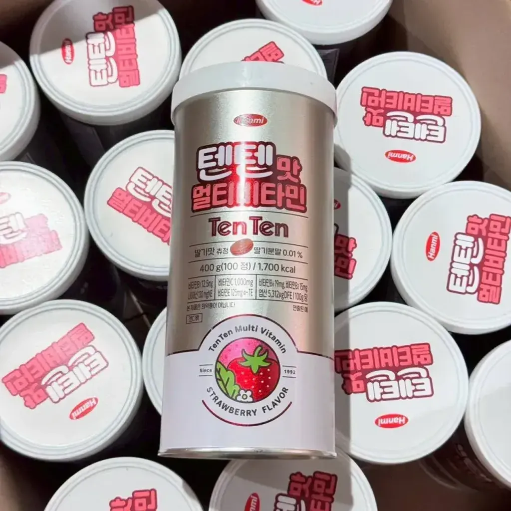 JuzBeauty_JuzBeautyMalaysia_JuzPretty_Authentic_Kbeauty_Malaysia_Skin_Care_Cosmetics_K-beauty_Health_Care_korean_streetwear_HANMI TenTen Flavor Chewable Multivitamin Strawberry  综合维生素咀嚼片 草莓味4