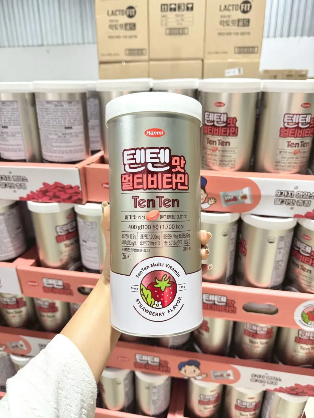 JuzBeauty_JuzBeautyMalaysia_JuzPretty_Authentic_Kbeauty_Malaysia_Skin_Care_Cosmetics_K-beauty_Health_Care_korean_streetwear_HANMI TenTen Flavor Chewable Multivitamin Strawberry  综合维生素咀嚼片 草莓味9