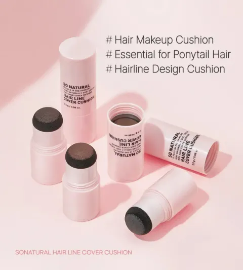 JuzBeauty_JuzBeautyMalaysia_JuzPretty_Authentic_Kbeauty_Malaysia_Skin_Care_Cosmetics_K-beauty_Health_Care_korean_streetwear_SO NATURAL Hair Line Cover Cushion 发际线遮瑕粉2