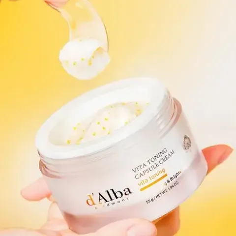 JuzBeauty-JuzBeautyMalaysia-JuzPretty-Authentic-Kbeauty-Malaysia-Skin-Care-Cosmetics-Jbeauty-Health-Care-korean-streetwear-dAlba Vita Toning Oil Capsule Cream 维他焕彩胶囊面霜