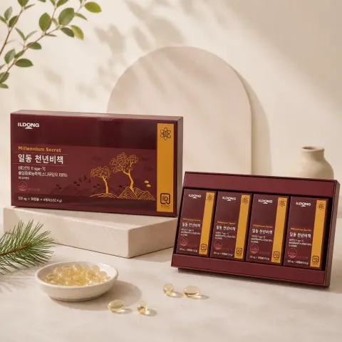 JuzBeauty_JuzBeautyMalaysia_JuzPretty_Authentic_Kbeauty_Malaysia_Skin_Care_Cosmetics_K-beauty_Health_Care_korean_streetwear_ILDONG Millennium Secret Vitamin E Capsule 千年秘策维E胶囊