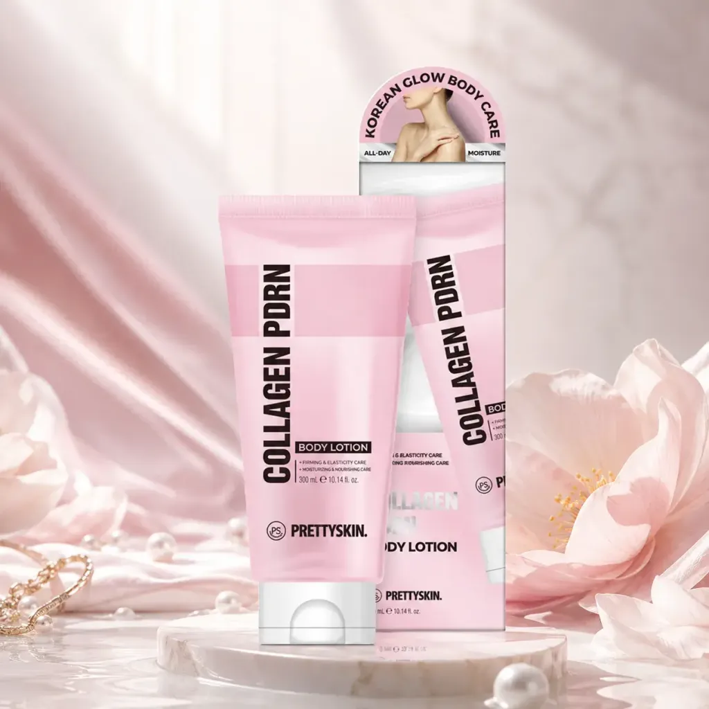 JuzBeauty_JuzBeautyMalaysia_JuzPretty_Authentic_Kbeauty_Malaysia_Skin_Care_Cosmetics_K-beauty_Health_Care_korean_streetwear_PRETTYSKIN Collagen PDRN Body Lotion 胶原PDRN紧致身体乳1