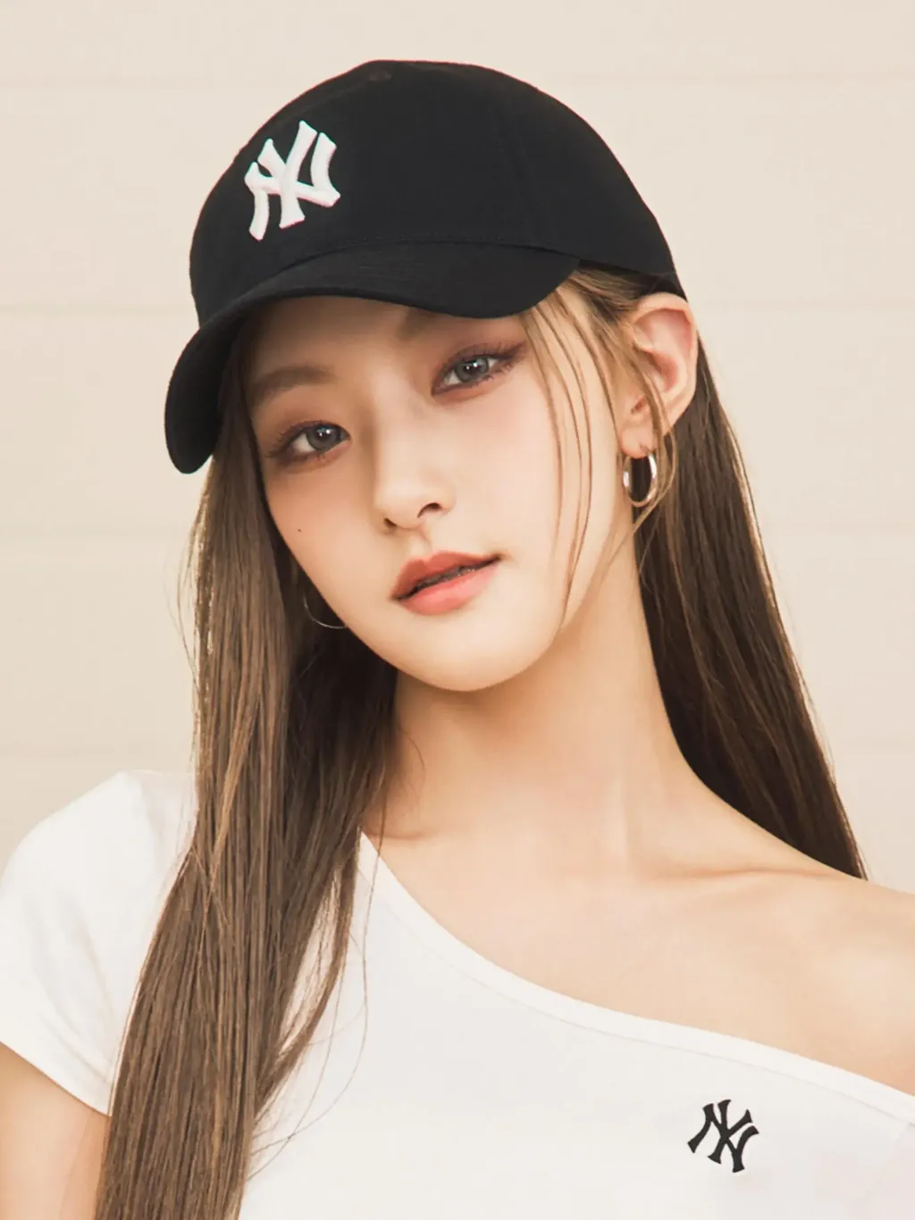 JuzBeauty_JuzBeautyMalaysia_JuzPretty_Authentic_Kbeauty_Malaysia_Skin_Care_Cosmetics_K-beauty_Health_Care_korean_streetwear_MLB Ace Unstructured Ball Cap 3ACP6601N 帽8