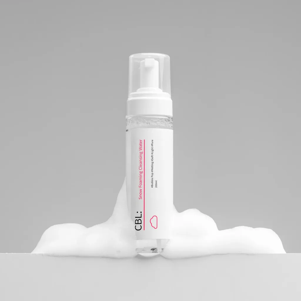JuzBeauty_JuzBeautyMalaysia_JuzPretty_Authentic_Kbeauty_Malaysia_Skin_Care_Cosmetics_K-beauty_Health_Care_korean_streetwear_CBL Snow Foaming Cleansing Water 泡泡卸妆水4