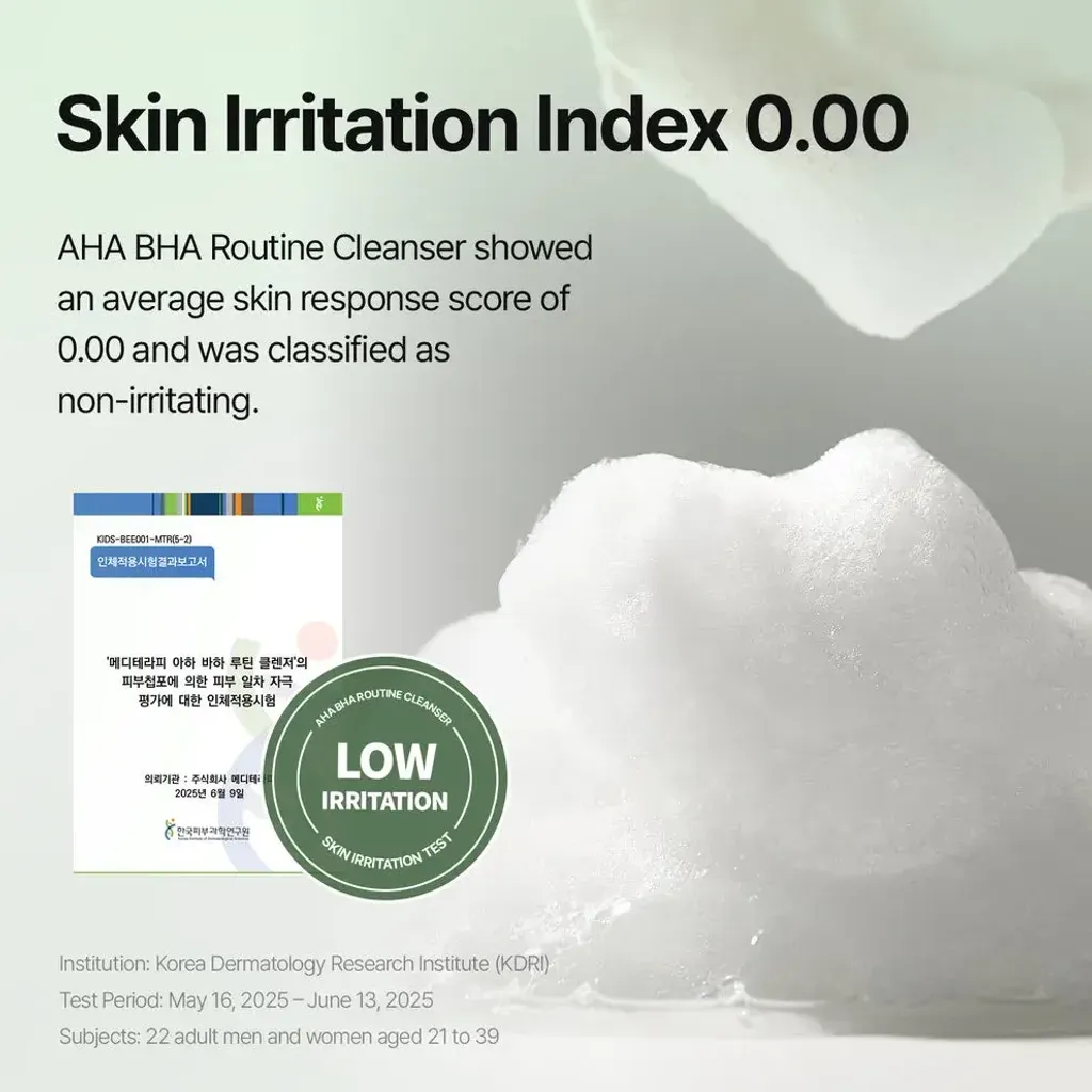 JuzBeauty_JuzBeautyMalaysia_JuzPretty_Authentic_Kbeauty_Malaysia_Skin_Care_Cosmetics_K-beauty_Health_Care_korean_streetwear_MEDITHERAPY AHA BHA Routine Cleanser 果酸水杨酸焕肤洁面乳16