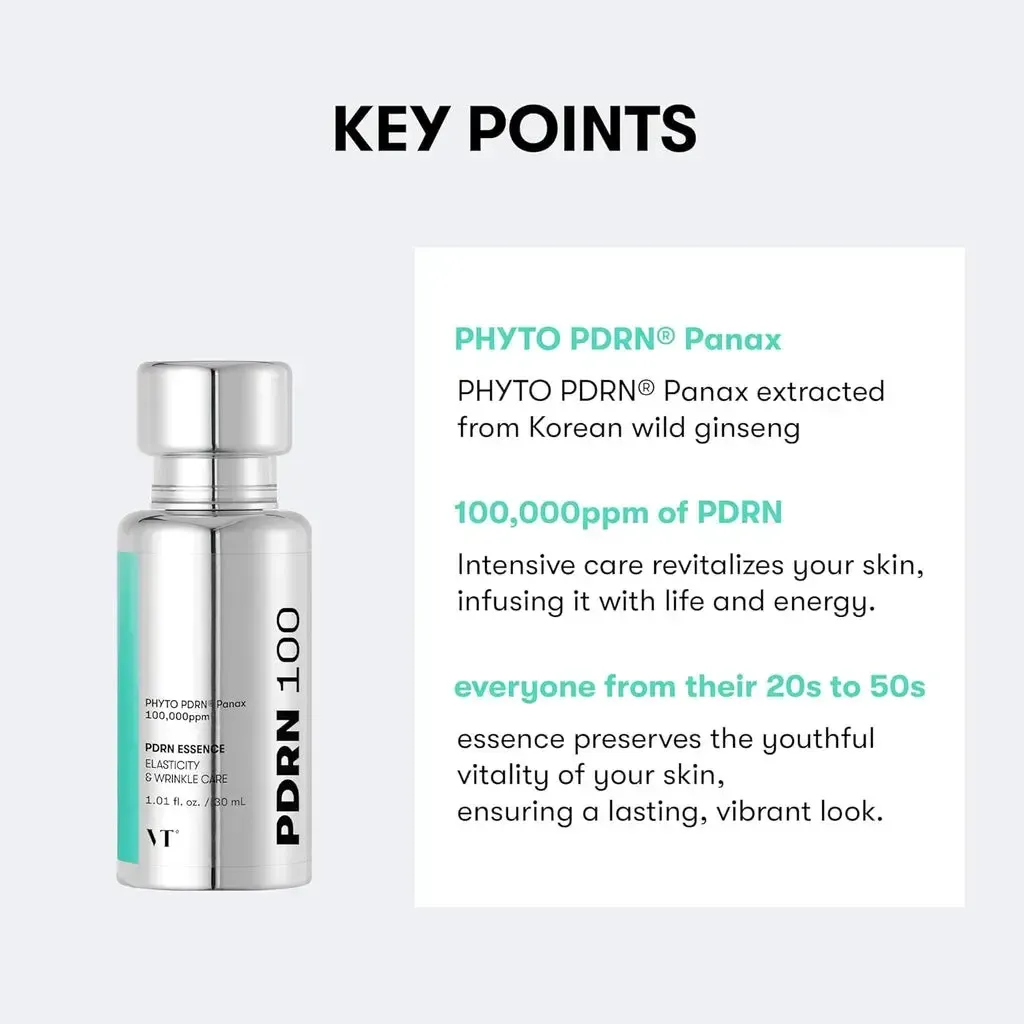 JuzBeauty_JuzBeautyMalaysia_JuzPretty_Authentic_Kbeauty_Malaysia_Skin_Care_Cosmetics_K-beauty_Health_Care_korean_streetwear_VT PDRN Essence 100 高浓度水光美白提亮PDRN精华1006