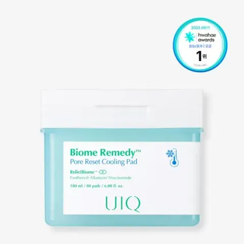 JuzBeauty_JuzBeautyMalaysia_JuzPretty_Authentic_Kbeauty_Malaysia_Skin_Care_Cosmetics_K-beauty_Health_Care_korean_streetwear_UIQ Biome Remedy Pore Reset Cooling Pad 微生态修护清凉棉片2