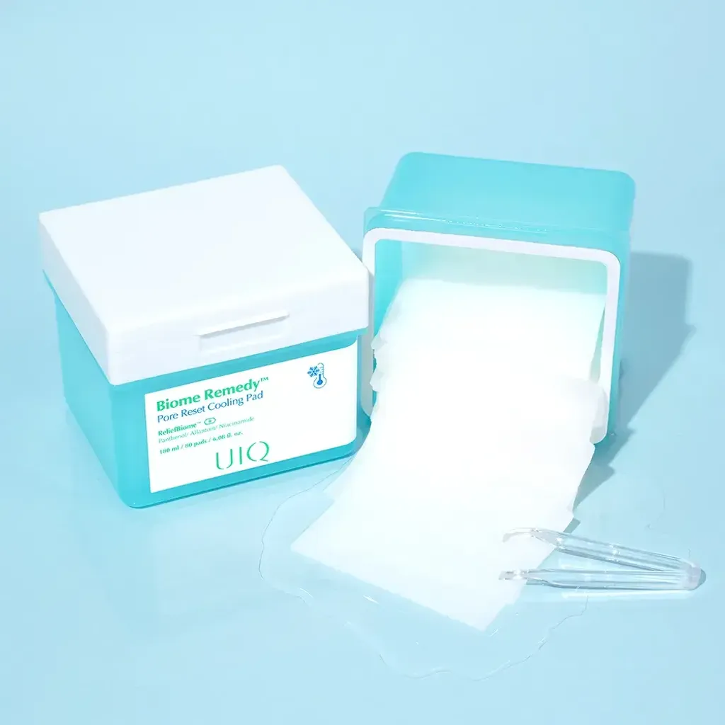 JuzBeauty_JuzBeautyMalaysia_JuzPretty_Authentic_Kbeauty_Malaysia_Skin_Care_Cosmetics_K-beauty_Health_Care_korean_streetwear_UIQ Biome Remedy Pore Reset Cooling Pad 微生态修护清凉棉片6