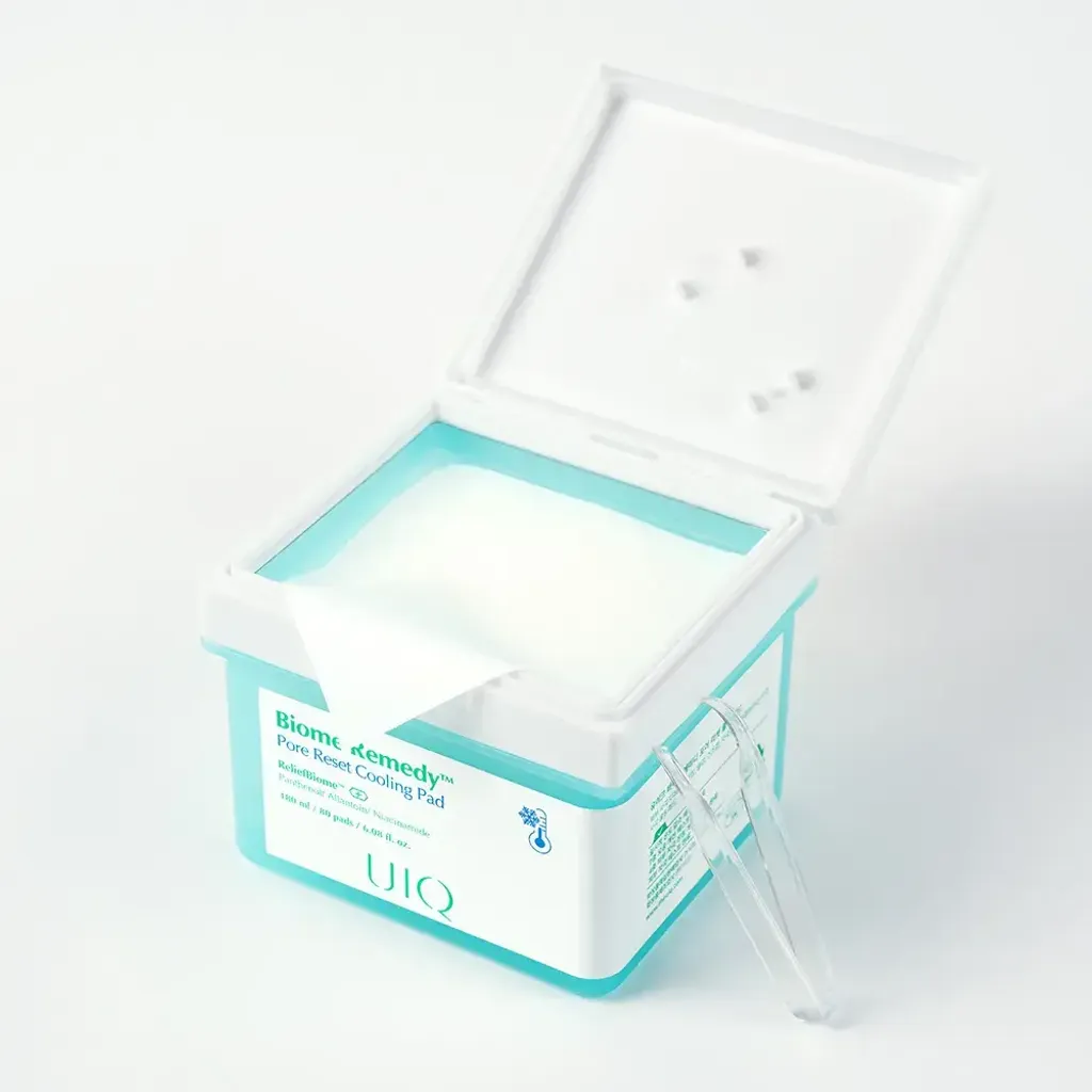 JuzBeauty_JuzBeautyMalaysia_JuzPretty_Authentic_Kbeauty_Malaysia_Skin_Care_Cosmetics_K-beauty_Health_Care_korean_streetwear_UIQ Biome Remedy Pore Reset Cooling Pad 微生态修护清凉棉片8