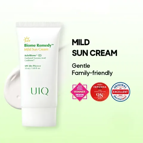 JuzBeauty_JuzBeautyMalaysia_JuzPretty_Authentic_Kbeauty_Malaysia_Skin_Care_Cosmetics_K-beauty_Health_Care_korean_streetwear_UIQ Biome Remedy Mild Sun Cream 修护温和防晒霜5