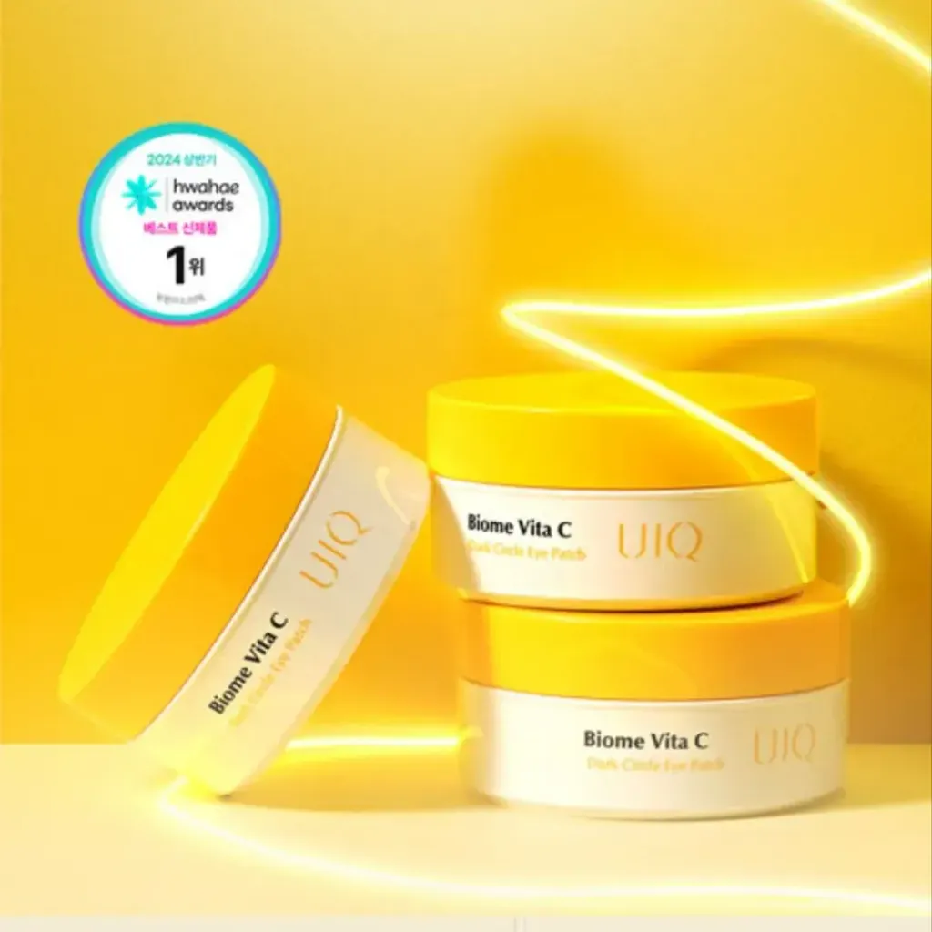 JuzBeauty_JuzBeautyMalaysia_JuzPretty_Authentic_Kbeauty_Malaysia_Skin_Care_Cosmetics_K-beauty_Health_Care_korean_streetwear_UIQ Biome Vita C Dark Circle Eye Patch 微生态维C淡黑眼圈眼膜 4