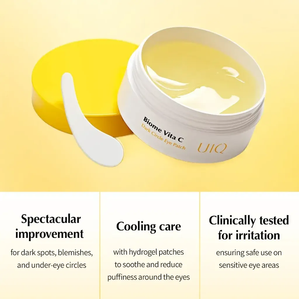 JuzBeauty_JuzBeautyMalaysia_JuzPretty_Authentic_Kbeauty_Malaysia_Skin_Care_Cosmetics_K-beauty_Health_Care_korean_streetwear_UIQ Biome Vita C Dark Circle Eye Patch 微生态维C淡黑眼圈眼膜 7