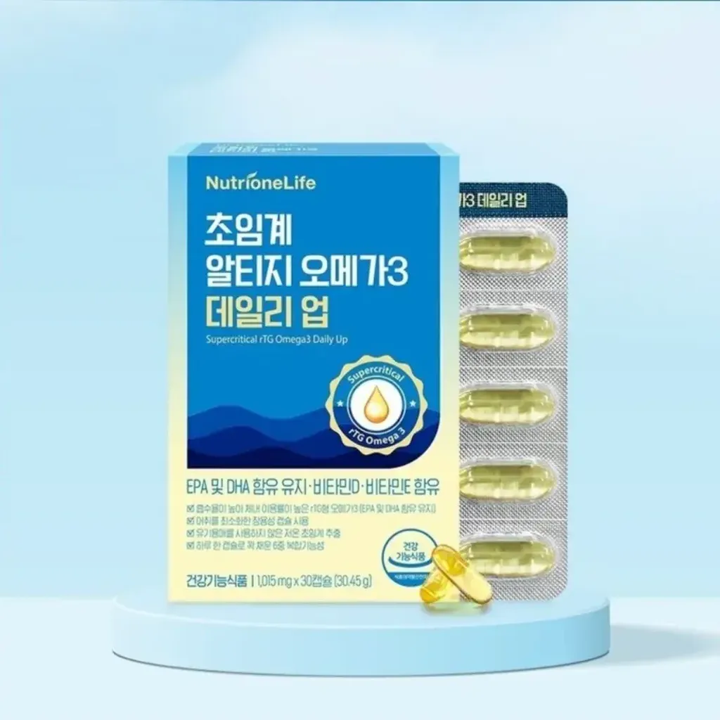 JuzBeauty_JuzBeautyMalaysia_JuzPretty_Authentic_Kbeauty_Malaysia_Skin_Care_Cosmetics_K-beauty_Health_Care_korean_streetwear_NUTRIONELIFE Supercritical Altige Omega3 Max 1015mg NUTRIONE LIFE 每日鱼油1