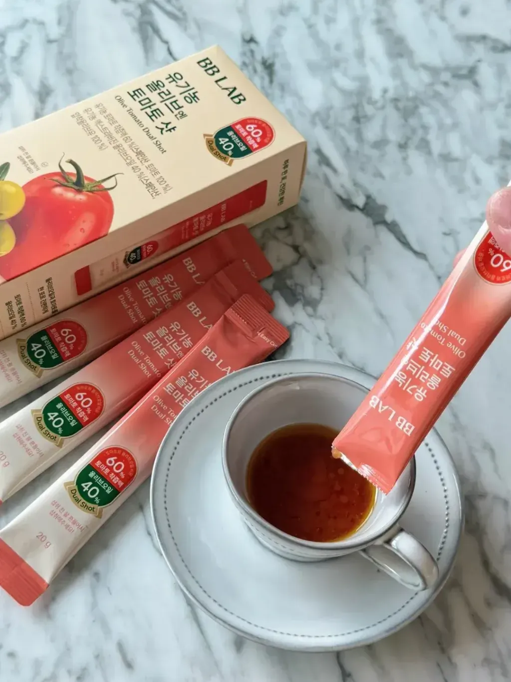 JuzBeauty_JuzBeautyMalaysia_JuzPretty_Authentic_Kbeauty_Malaysia_Skin_Care_Cosmetics_K-beauty_Health_Care_korean_streetwear_BB LAB Organic Olive Tomato Dual Shot BBLAB 有机橄榄西红柿双效饮1
