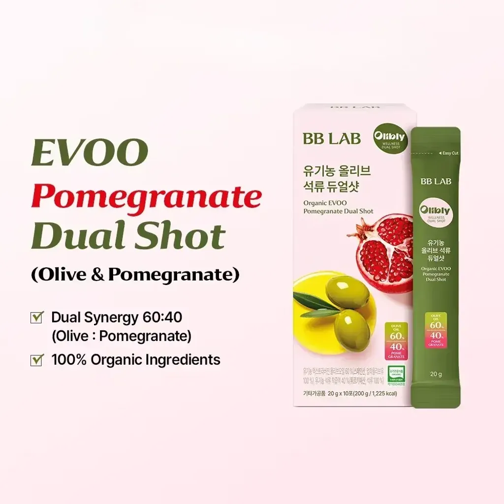 JuzBeauty_JuzBeautyMalaysia_JuzPretty_Authentic_Kbeauty_Malaysia_Skin_Care_Cosmetics_K-beauty_Health_Care_korean_streetwear_BB LAB Organic Olive Pomegranate Dual Shot BBLAB 有机橄榄石榴双效饮1