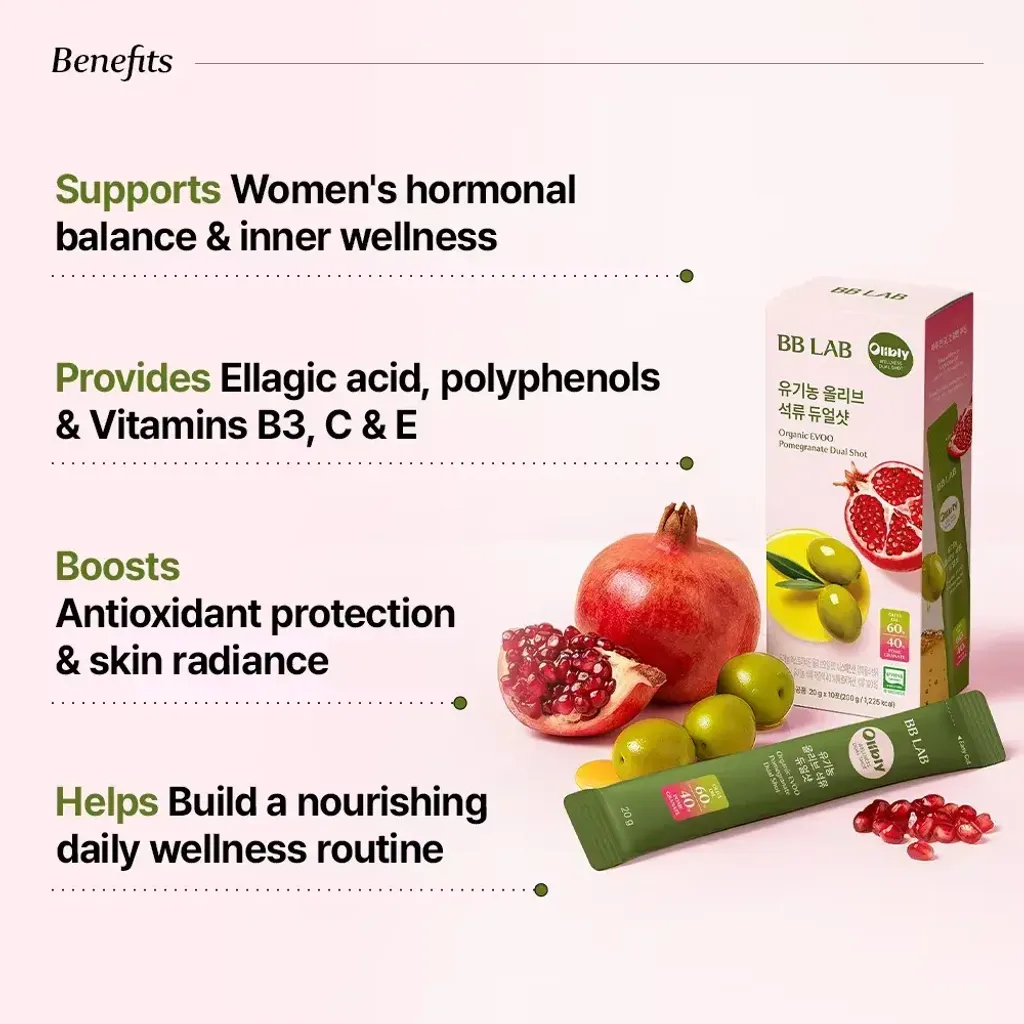 JuzBeauty_JuzBeautyMalaysia_JuzPretty_Authentic_Kbeauty_Malaysia_Skin_Care_Cosmetics_K-beauty_Health_Care_korean_streetwear_BB LAB Organic Olive Pomegranate Dual Shot BBLAB 有机橄榄石榴双效饮8